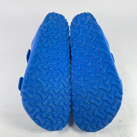 Birkenstock Women's Arizona Essentials EVA Sandals US 10 Blue Rubber Slide Shoes - Picture 10 of 10